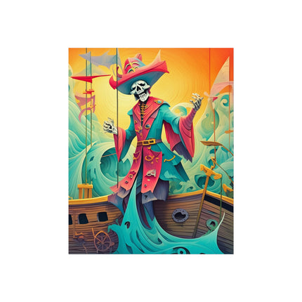 Skeleton Crew of the Misty Seas Fine Art Posters