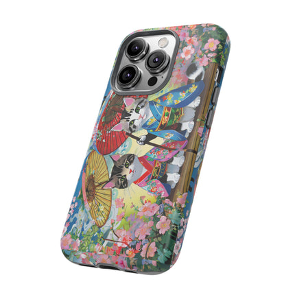 Kimono Kitties Phone Cases