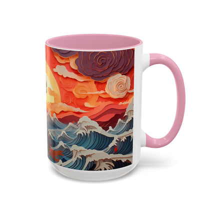 Emergence of the Dragon Colorful Mugs (11oz, 15oz)