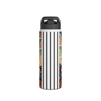 Dragon Fairy of the Temple Stainless Steel Water Bottle, Standard Lid