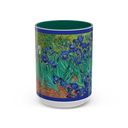 Irises by Vincent Van Gogh Colorful Mugs (11oz, 15oz)