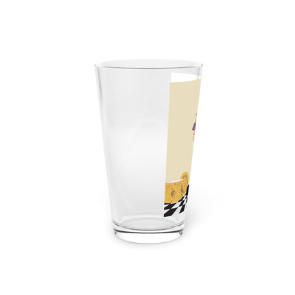 The Marionette Pint Glass – Theatrical Glamour & Cabaret Elegance