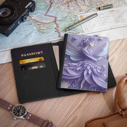 Lavender Fairy Passport Cover