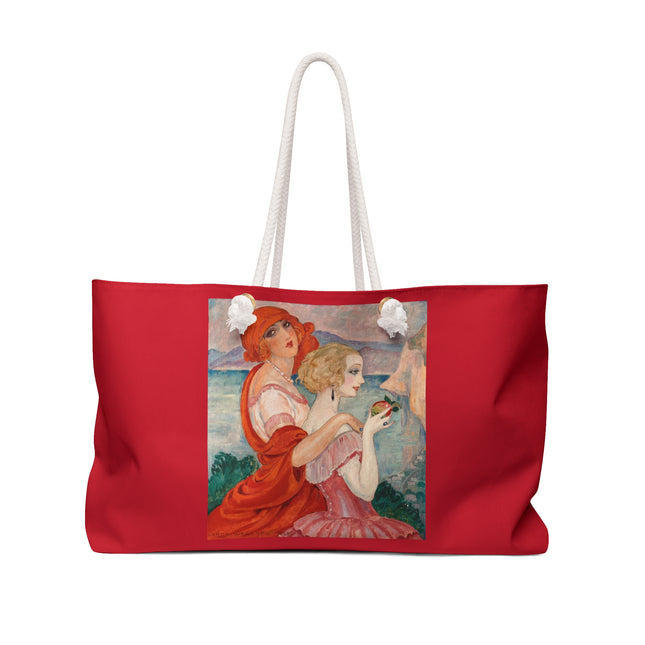 Sur la Route d'Anacapri by Gerda Wegener Weekender Bag