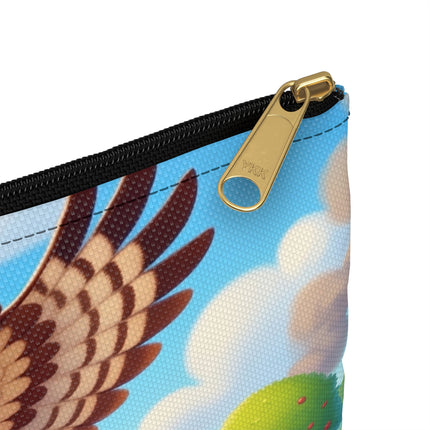 Red-Tailed Hawk in Battle Accessory Pouch – Sky Guardian & Bold Flight