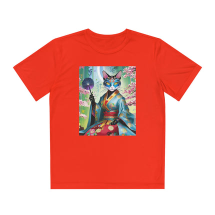 Cyberpunk Geisha Youth Competitor Tee