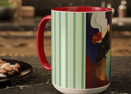 The Christmas Angel Colorful Mugs (11oz, 15oz)
