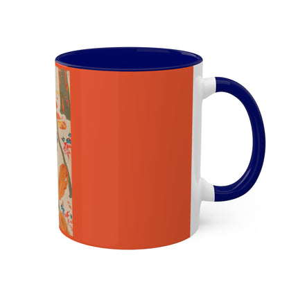 Book Illustration by Hashiguchi Goyō Colorful Mugs, 11oz