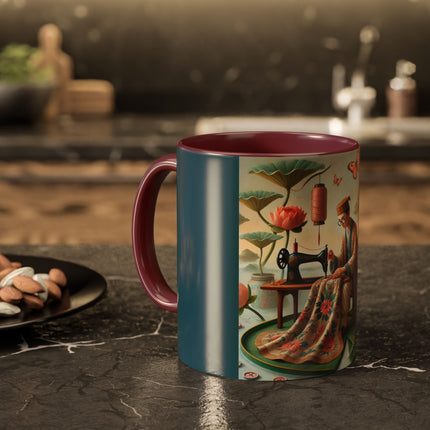 The Tailor’s Garden Colorful Mugs (11oz, 15oz)