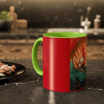 Pearls of the Sea Colorful Mugs (11oz, 15oz)