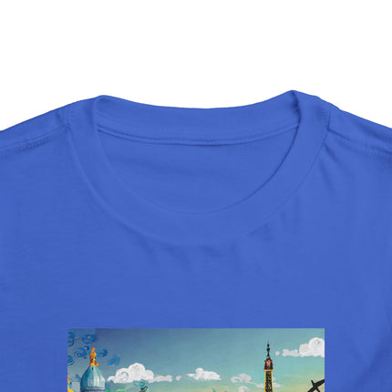 Crab Architect Toddler Short Sleeve Tee