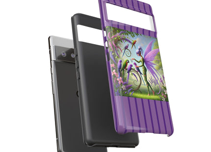 Lavender-Winged Fairy Phone Cases