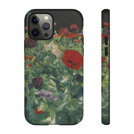 Poppies (A Study of Poppies for Carnation, Lily, Lily, Rose) by John Singer Sargent Phone Cases