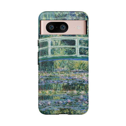 Water Lilies and Japanese Bridge by Claude Monet Phone Cases