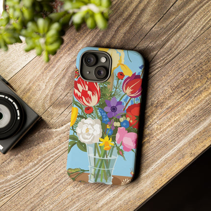 Spring Bouquet Phone Case – Vibrant Blooms & Whimsical Charm