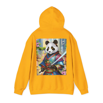 Cyberpunk Samurai Panda – Heavy Blend™ Hooded Sweatshirt