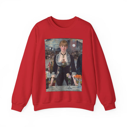 A Bar at the Folies-Bergère by Edouard Manet Heavy Blend™ Crewneck Sweatshirt