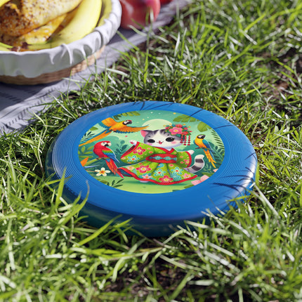Parrot Dance of the Geisha Kitten Wham-O Frisbee – Tropical Twirls & Vibrant Vibes