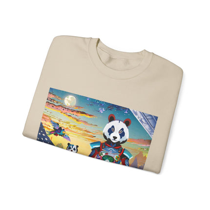 Cyber Punk Robots Unisex Heavy Blend™ Crewneck Sweatshirt