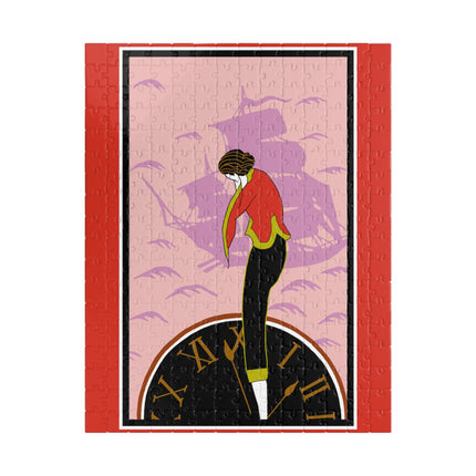 Woman Waiting for her Beloved at 1:59 by Kobayashi Kaichi Puzzle (110, 252, 500-Piece)