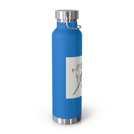 Orange-Headed Ground Thrush by Shaikh Zain al–Din Copper Vacuum Insulated Bottle, 22oz