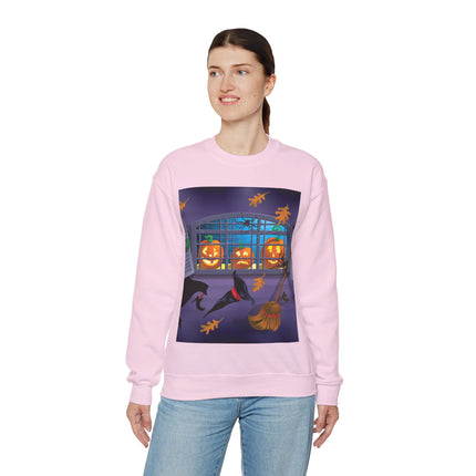 Whimsical Halloween Mischief Unisex Heavy Blend™ Crewneck Sweatshirt