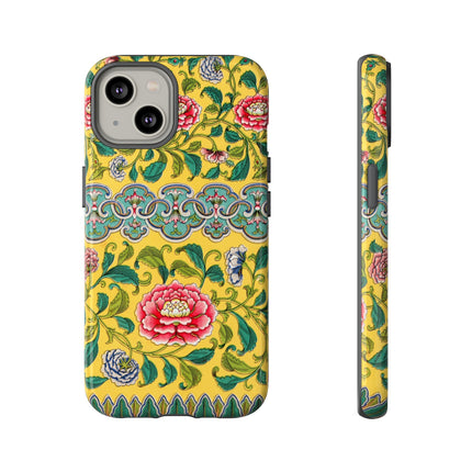 Chinese Floral Illustration by Owen Jones Phone Cases