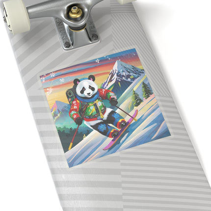 Cyberpunk Panda Kiss-Cut Stickers (4 Sizes)