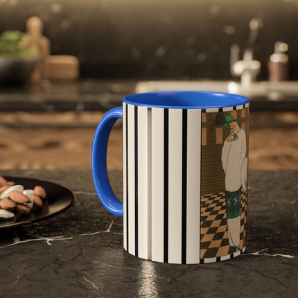 Les Hermines by Georges Lepape Colorful Mugs (11oz, 15oz)