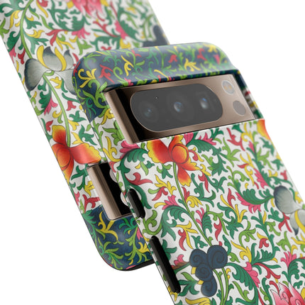 Colorful Floral Pattern by Owen Jones Phone Cases