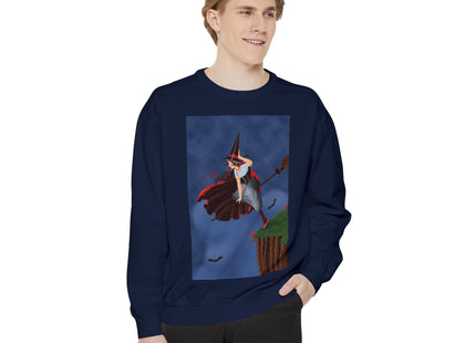 The Enchanted Witch Unisex Garment-Dyed Sweatshirt