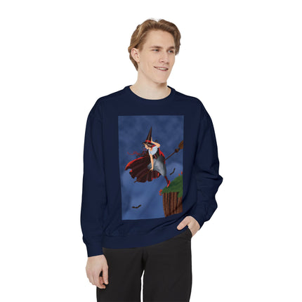 The Enchanted Witch Unisex Garment-Dyed Sweatshirt