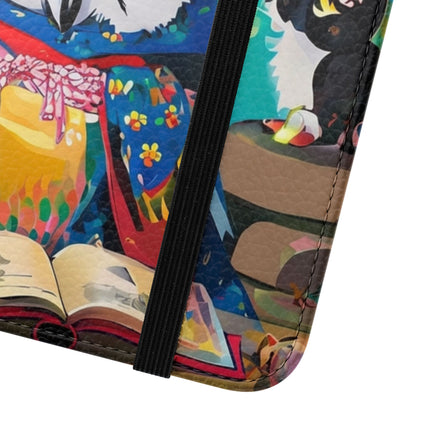 🦉✨ Owl's Magical Workshop Flip Case – Enchanted Wisdom & Arcane Wonder