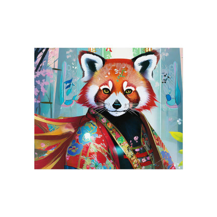 Cybernetic Red Panda Fine Art Posters