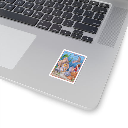 Fairy Whispers of the Sea Kiss-Cut Stickers (4 Sizes)