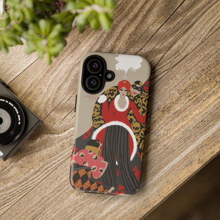 Masquerade Elegance Phone Case – Dramatic Glamour & Timeless Allure