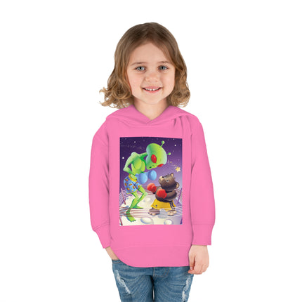 Cosmic Clash Toddler Pullover Fleece Hoodie