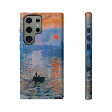 Sunrise by Claude Monet Phone Cases