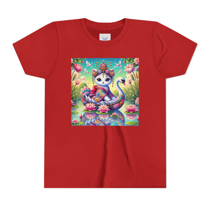 Geisha Kitten’s River Voyage Youth Short Sleeve Tee