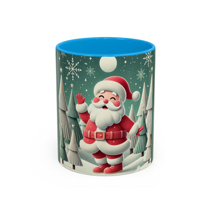 Santa's Joyful Night Colorful Mugs (11oz, 15oz)