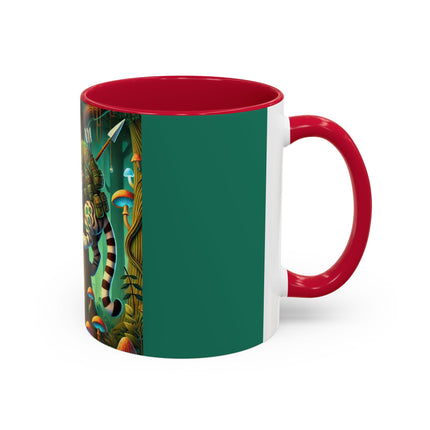 Silent Stripes Colorful Mugs (11oz, 15oz)