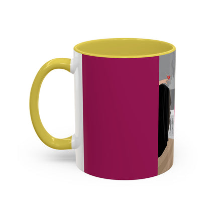 The Red Bird Colorful Mugs – Gentle Storybook Charm & Elegant Whimsy