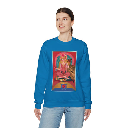July & Ruby (from the Gem Series) by Sofia Chiostri Heavy Blend™ Crewneck Sweatshirt