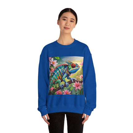 Camouflage Chameleon Unisex Heavy Blend™ Crewneck Sweatshirt