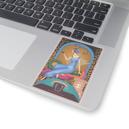 September & Sapphire (from the Gem Series) by Sofia Chiostri Copper Kiss-Cut Stickers (4 Sizes)