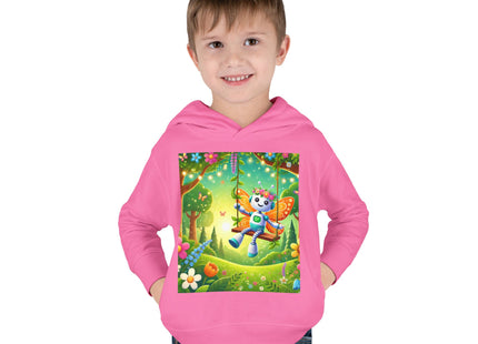 Robot Fairy Toddler Pullover Fleece Hoodie