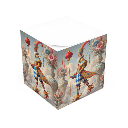 The Ornamental Jester Note Cube