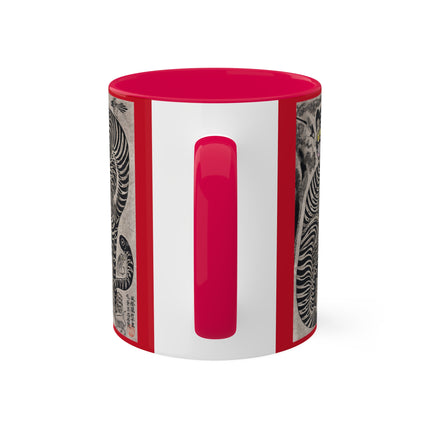 Talismanic Tiger Colorful Mugs, 11oz
