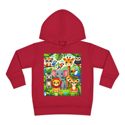 Jungle Friends Parade Toddler Pullover Fleece Hoodie