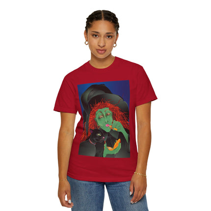 Mirror, Mirror A Witch's Touch Unisex Garment-Dyed T-shirt